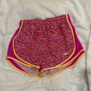 Pink Nike shorts